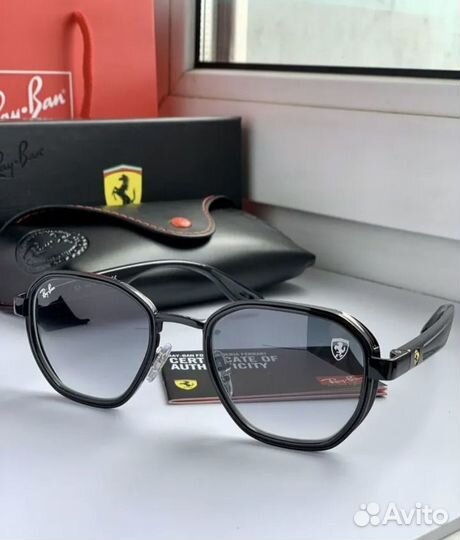 Солнцезащитные очки ray ban ferrari