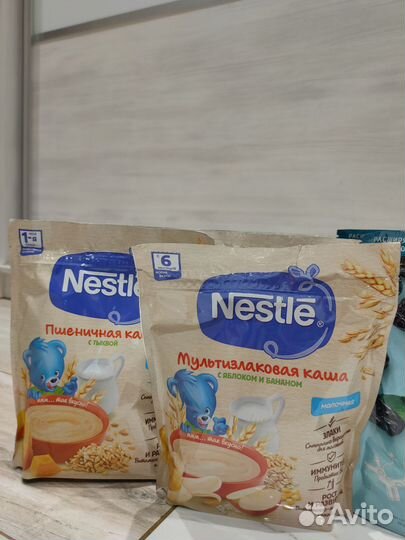 Детские каши молочные