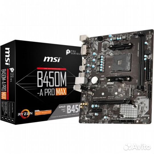 AM4 MSI B450-A PRO MAX