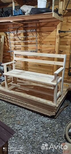 Скамейка садовая