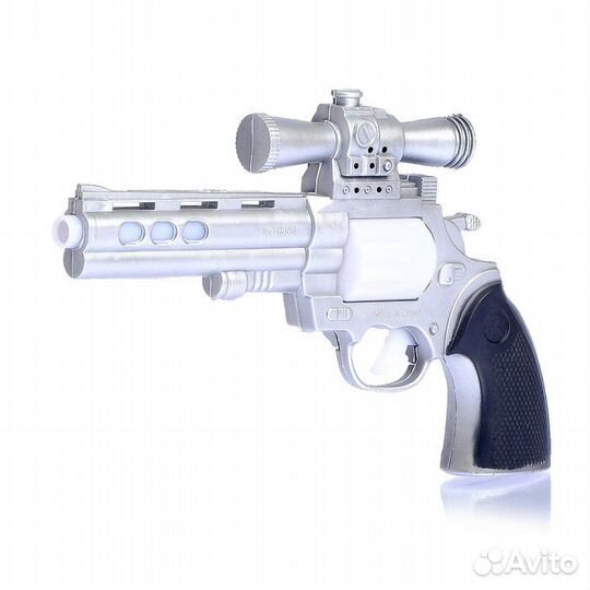 Пистолет «Револьвер», световые и звуковые эффекты