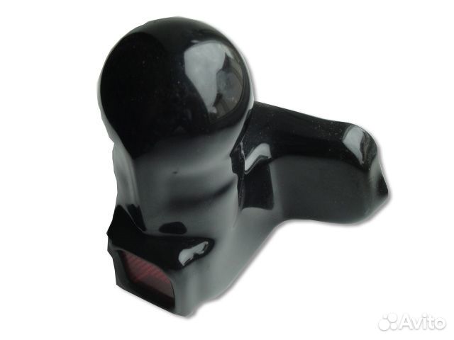 Колпак на фаркоп с катафотом, резиновый, для шара