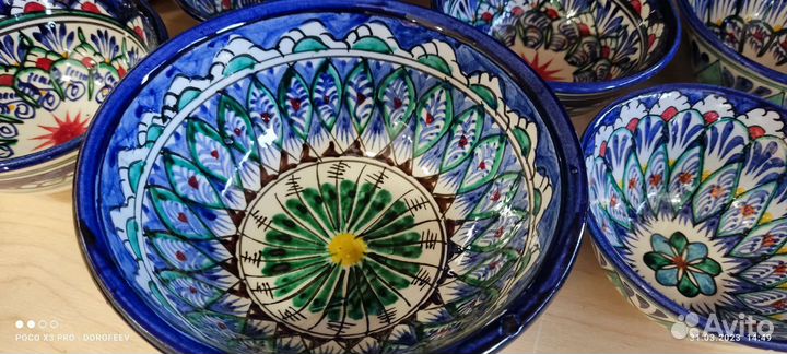 Блюдца, ручная работа