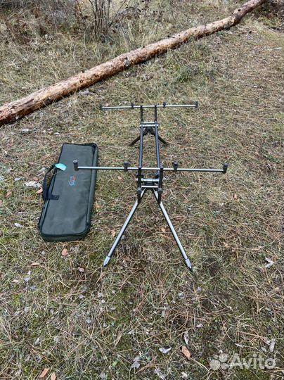 Род-под на 4 удилища нержавейка