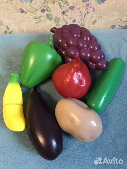 Набор фруктов и овощей