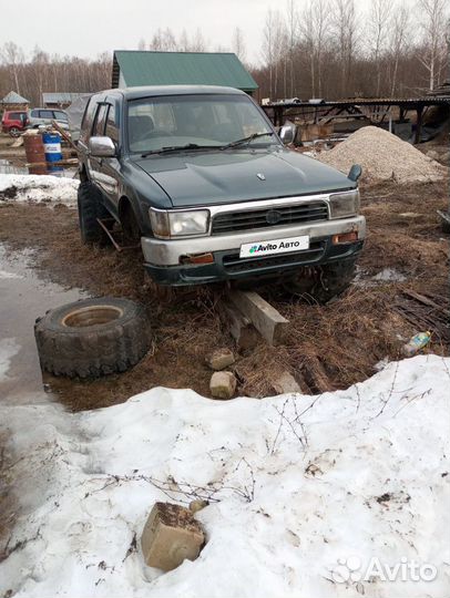 Toyota Hilux Surf 2.4 AT, 1992, 250 000 км