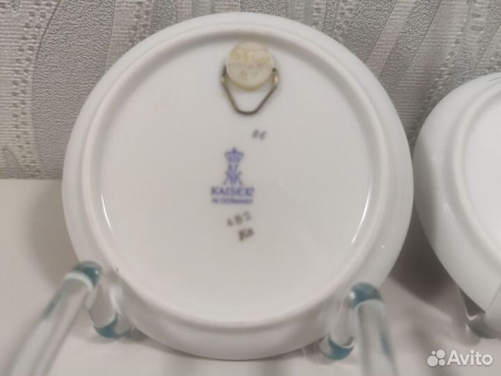 Фарфоровые мини тарелочки A.Kaiser