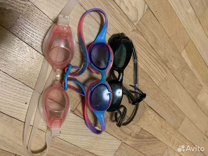 Очки для плавания детские