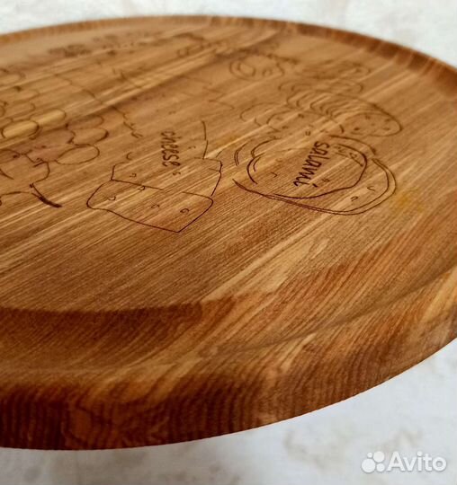 Менажница деревянная (поднос)