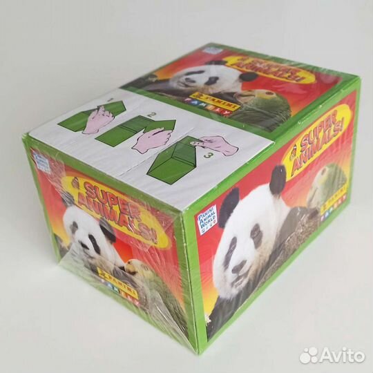 Panini Super Animals - Альбом + блок наклеек