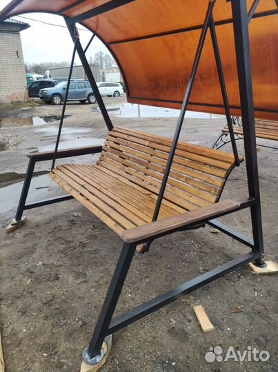 Качели садовые хит (проф труба 50*50)