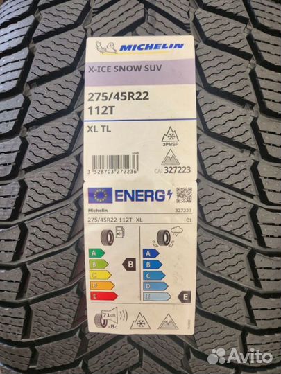 Michelin X-Ice Snow SUV 275/45 R22 112T