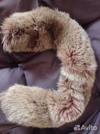 Воротник из натурального меха