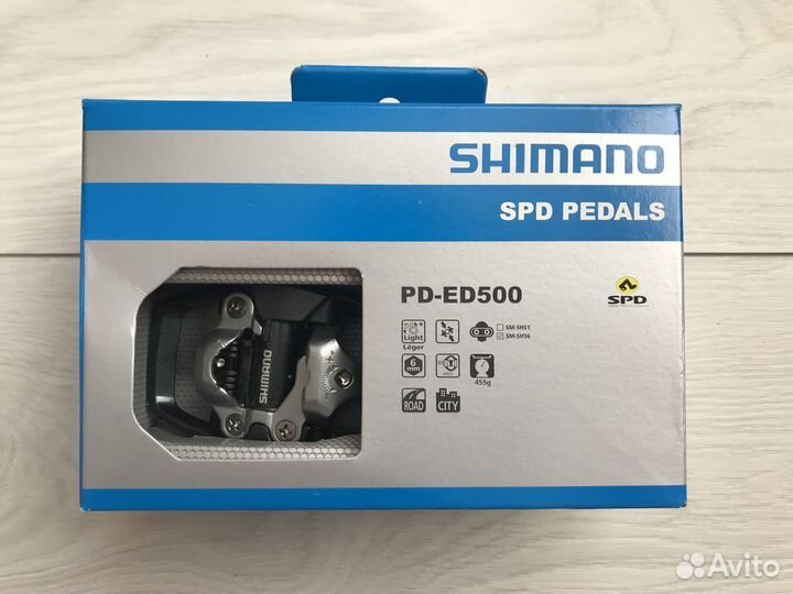 Контактные педали Shimano ed500