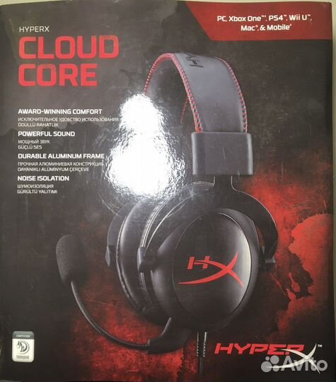 Наушники HyperX Cloud Core