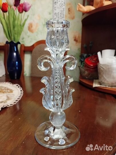 Подсвечник хрустальный СССР