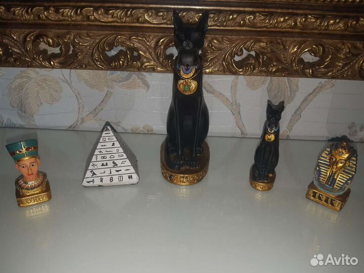 Стауэтки, Египет кошка, пирамиды Хеопса, сфинкс