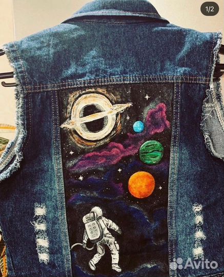 Ручная роспись одежды. Кастомизация