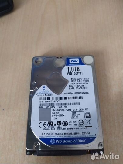 Жесткий диск HDD 2.5-1Tb