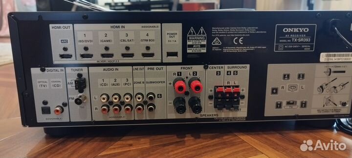 Onkyo TX-SR393 black