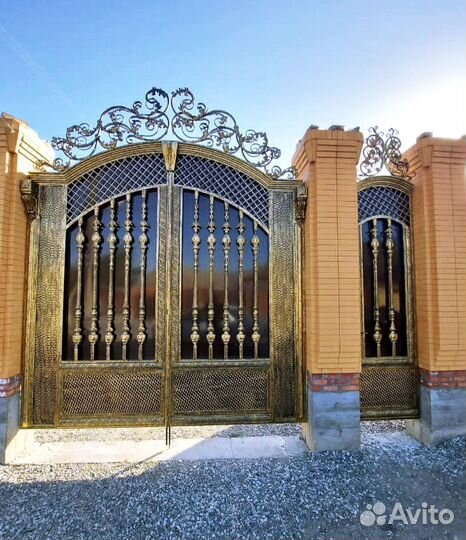 Кованные ворота