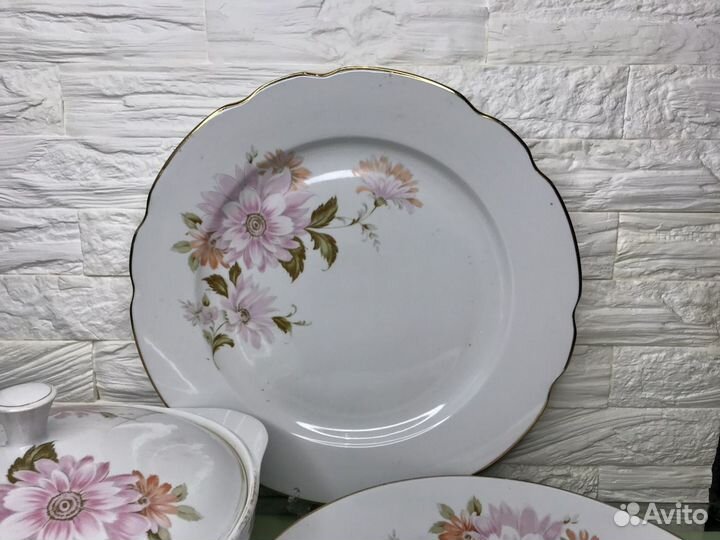 Сервиз столовый Дулево Хризантемы Астры