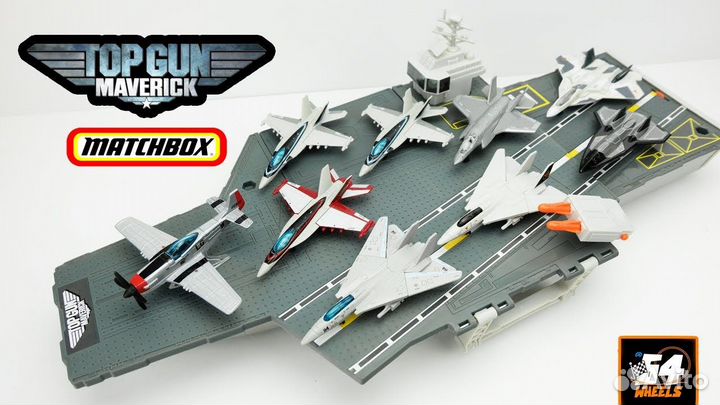 Новый Набор игровой Matchbox Top Gun GNN28 Оригина