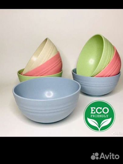 Миски из эко пластика новые