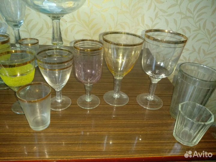 Фужеры стекло СССР