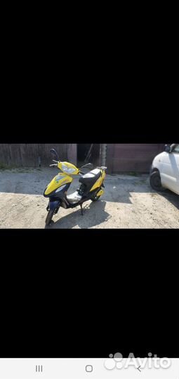 Электро скутер полноразмерный двухместный