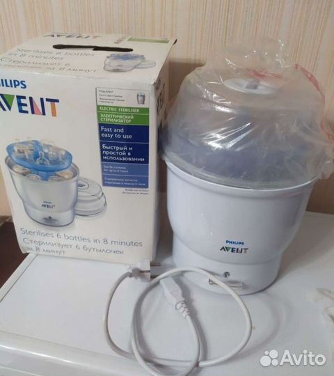 Стерилизатор для бутылочек avent