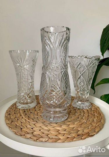 Хрустальные вазы