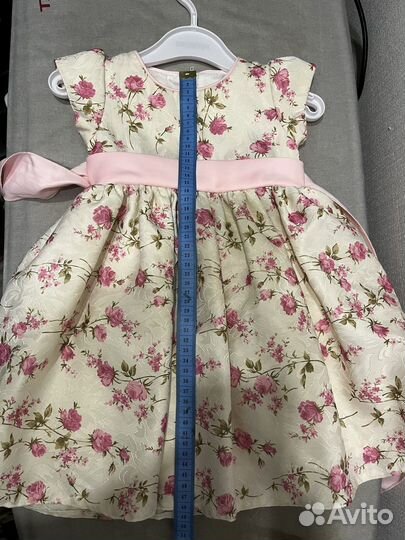 Платье напядное для девочки 80