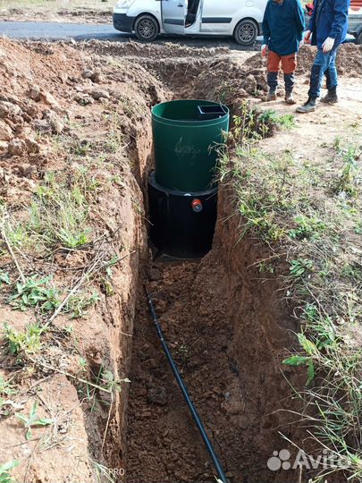 Септик под ключ без откачки