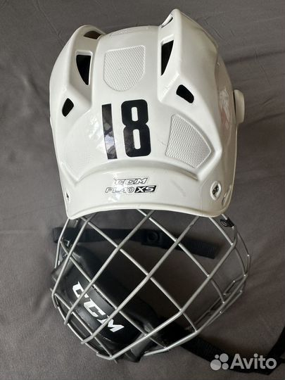 Шлем хоккейный с маской CCM fitlite FL40 SR