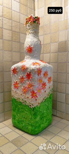 Декор бутылки