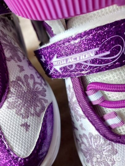 Коньки фигурные детские раздвижные