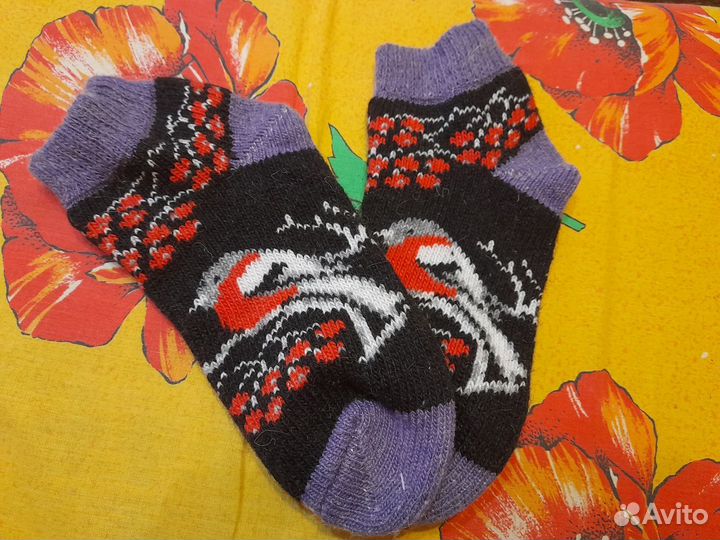 Шерстяные носки