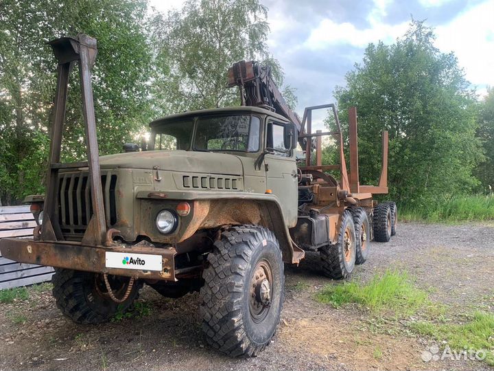 Урал 4320 с КМУ, 1987