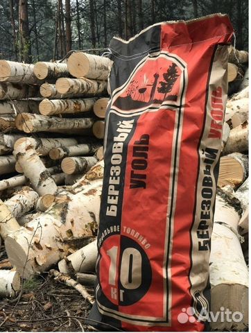 Уголь Древесный Березовый Оптом для мангала