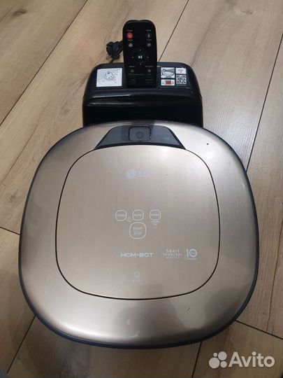 Робот пылесос lg hom bot turbo