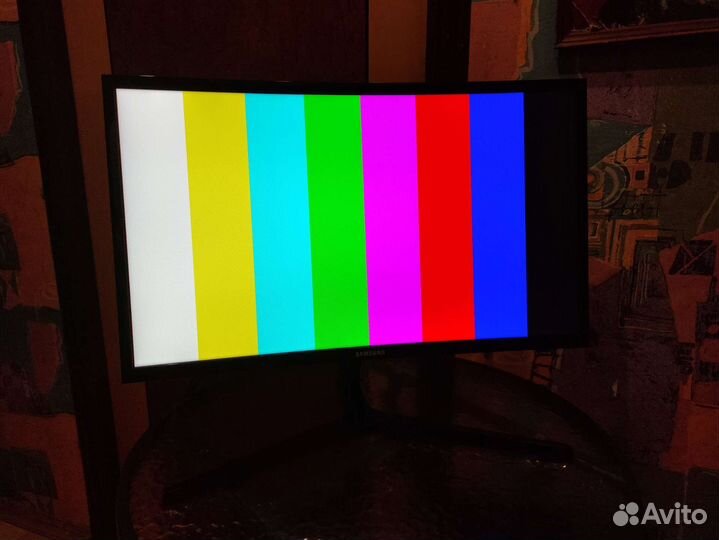 Игровой монитор 144гц Curved Samsung c24rg50fqi