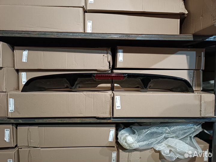 Спойлер ваз 2114 цвет сине черный (космос