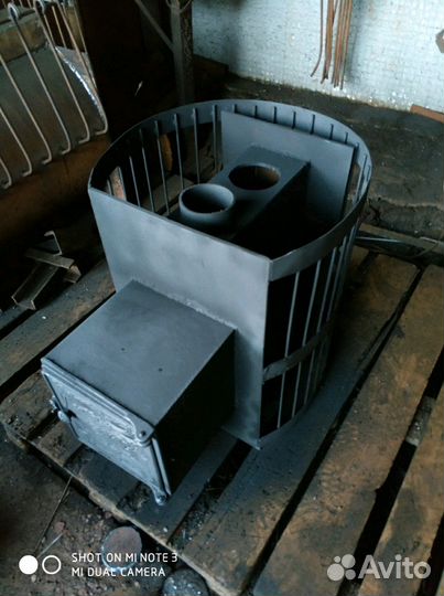 Банная печь настоящие 8мм