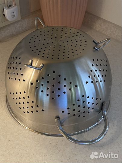 Дуршлаг большой нержавейка