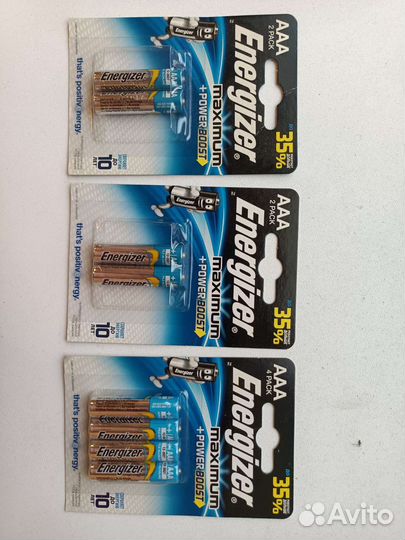 Energizer батарейки