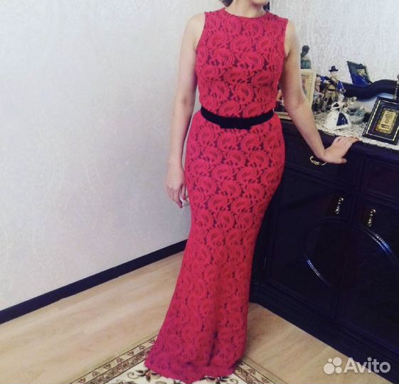 Вечернее платье в пол