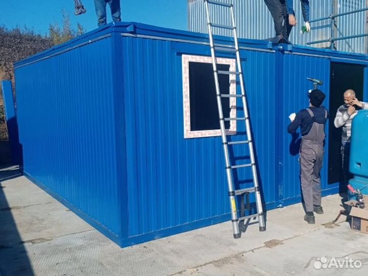 Бытовка блок контейнер металлическая