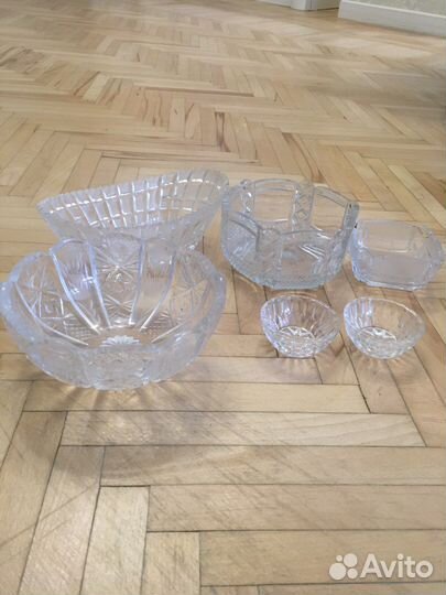Посуда хрусталь