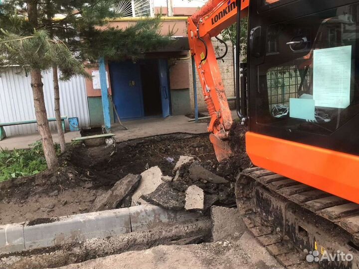 Услуги Экскаватора. Мини Экскаватора